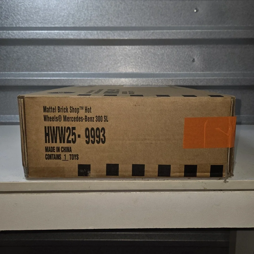 Mattel Brick Shop Hot Wheels Mercedes-Benz 300 SL Building Set 1600pcs | SEALED